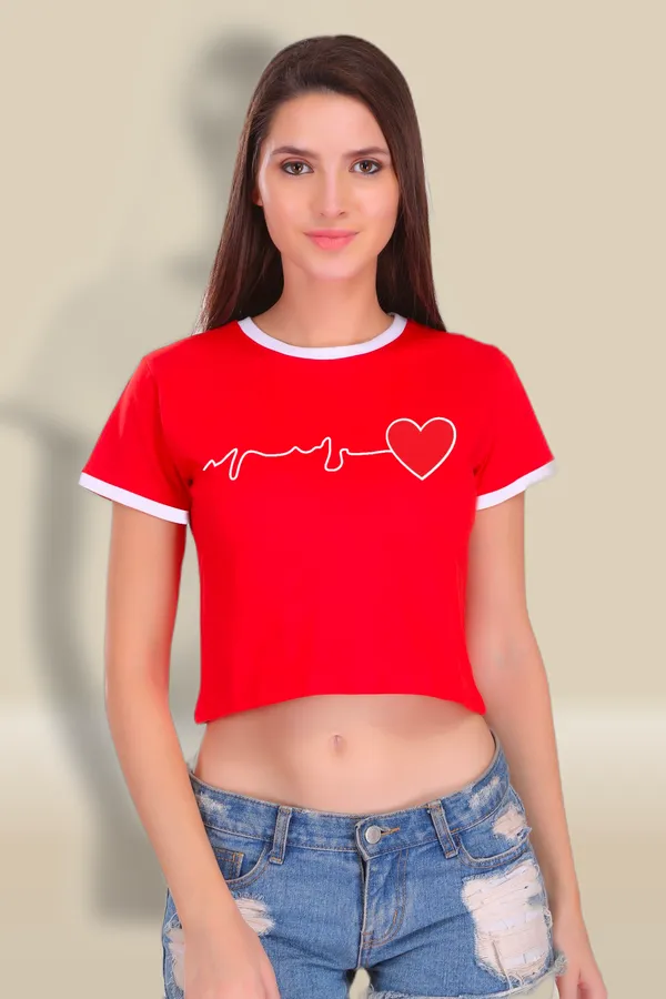 Red_Cotton_Heart_Beat_Printed_Ringer_Crop_Top_For_Women