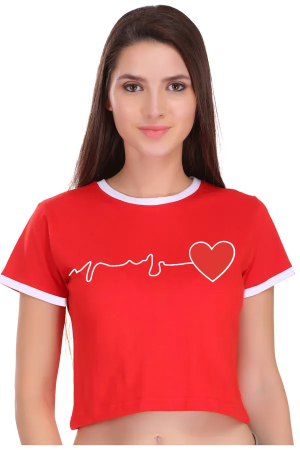 Red_Cotton_Heart_Beat_Printed_Ringer_Crop_Top_For_Women