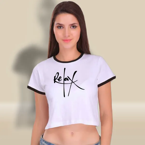 White_Cotton_Relax_Printed_Ringer_Crop_Top_For_Women