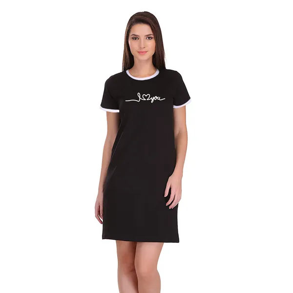 Black_Cotton_I_Love_You_Printed_Ringer_Long_T-Shirt_For_Women