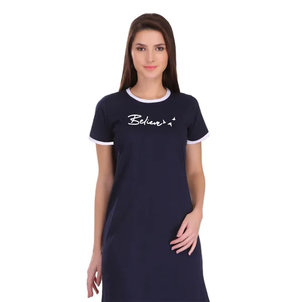 Navy_Blue_Cotton_Believe_Printed_Ringer_Long_T-Shirt_For_Women