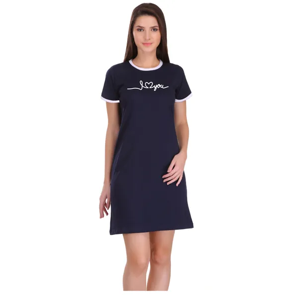 Navy_Blue_Cotton_I_Love_You_Printed_Ringer_Long_T-Shirt_For_Women