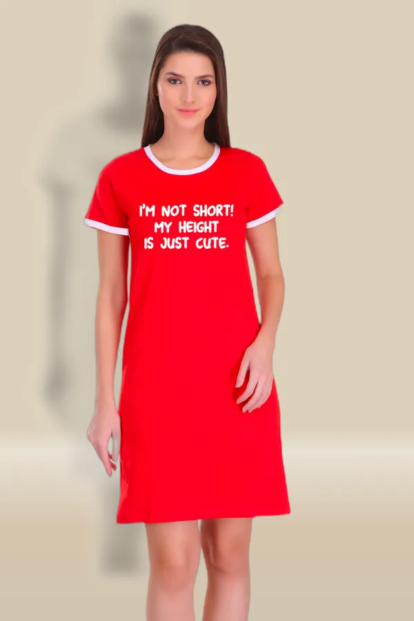Red_Cotton_Short_But_Cute_Printed_Ringer_Long_T-Shirt_For_Women