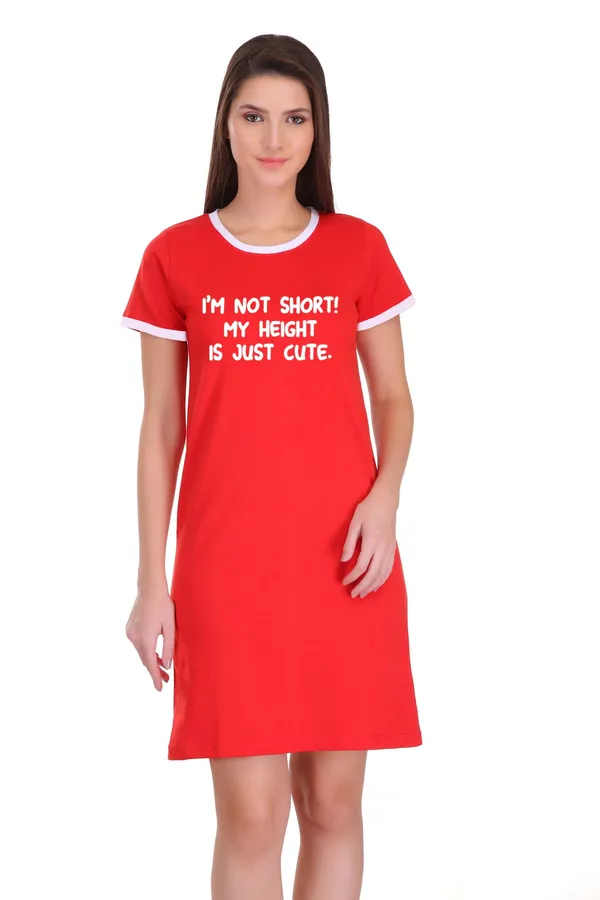 Red_Cotton_Short_But_Cute_Printed_Ringer_Long_T-Shirt_For_Women