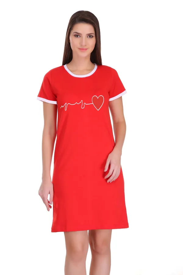Red_Cotton_Heart_Beat_Printed_Ringer_Long_T-Shirt_For_Women