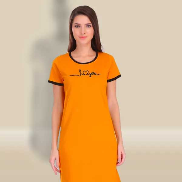 Yellow_Cotton_I_Love_You_Printed_Ringer_Long_T-Shirt_For_Women
