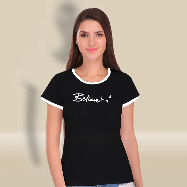 Black_Cotton_Believe_Printed_Ringer_T-Shirt_For_Women