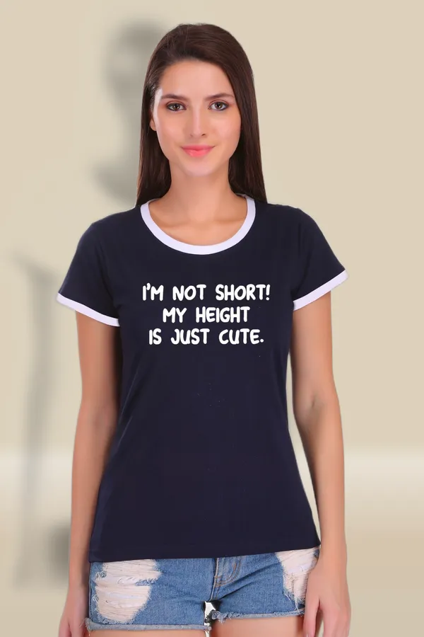 Navy_Blue_Cotton_Short_But_Cute_Printed_Ringer_T-Shirt_For_Women
