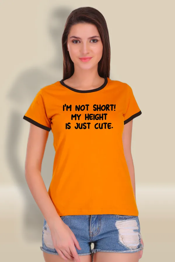 Yellow_Cotton_Short_But_Cute_Printed_Ringer_T-Shirt_For_Women