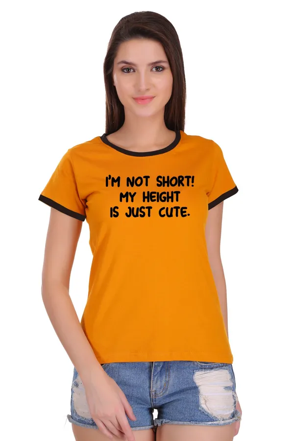 Yellow_Cotton_Short_But_Cute_Printed_Ringer_T-Shirt_For_Women