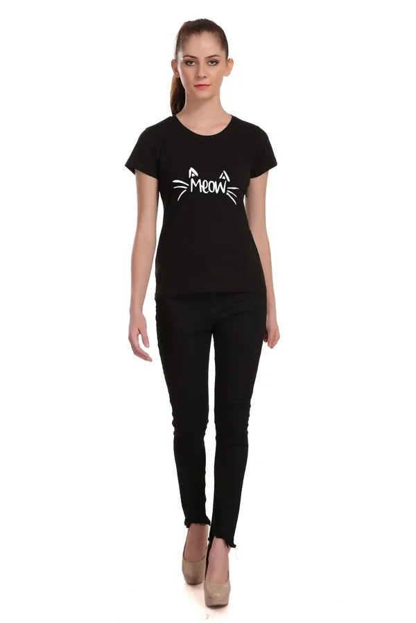 Black_Cotton_Meow_Graphic_Printed_T-Shirt_For_Women