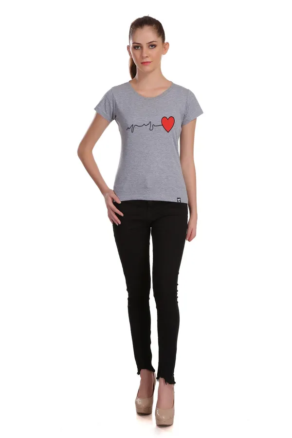 Grey_Cotton_Heart_Beat_Graphic_Printed_T-Shirt_For_Women
