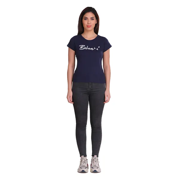 Navy_Blue_Cotton_Believe_Graphic_Printed_T-Shirt_For_Women
