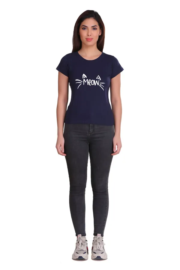 Navy_Blue_Cotton_Meow_Graphic_Printed_T-Shirt_For_Women