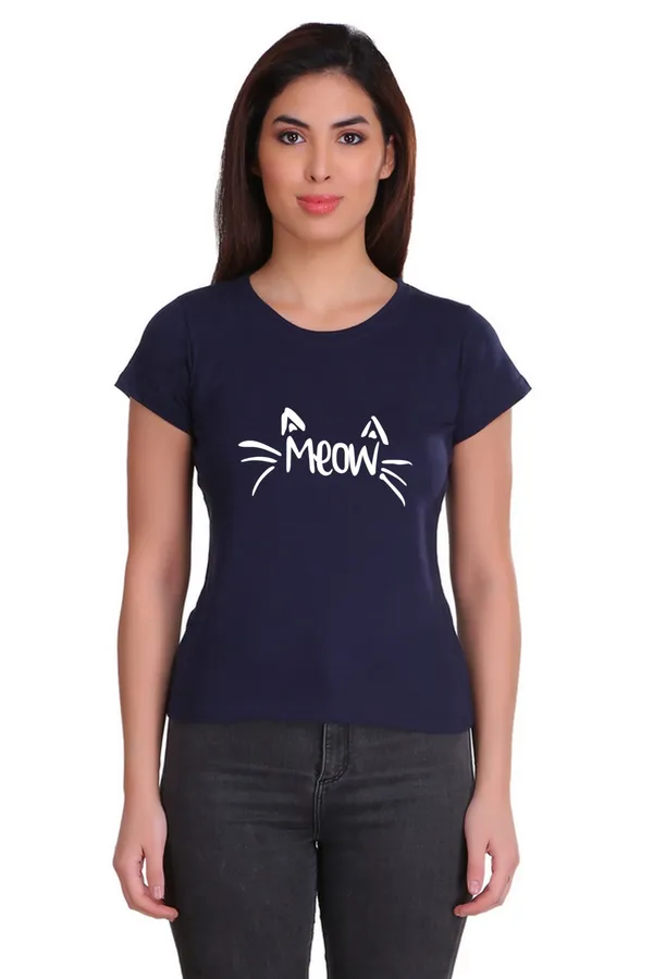 Navy_Blue_Cotton_Meow_Graphic_Printed_T-Shirt_For_Women