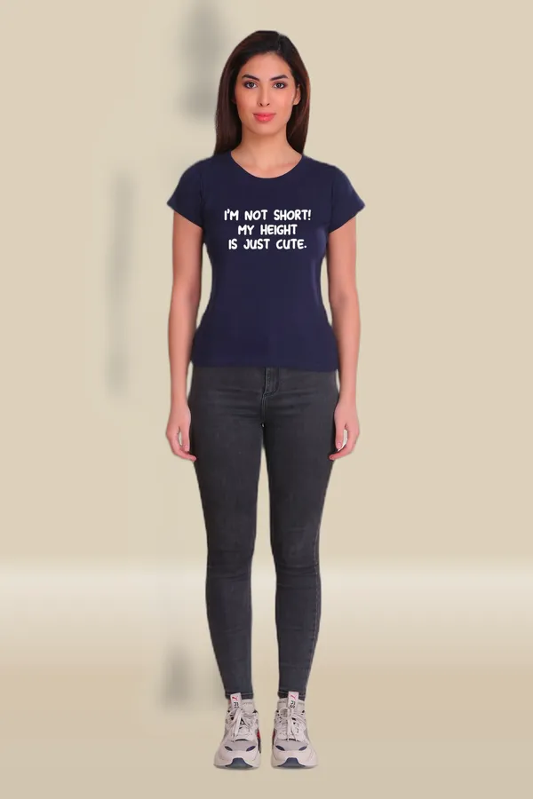 Navy_Blue_Cotton_Short_But_Cute_Graphic_Printed_T-Shirt_For_Women