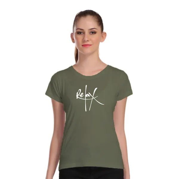 Olive_Cotton_Relax_Graphic_Printed_T-Shirt_For_Women