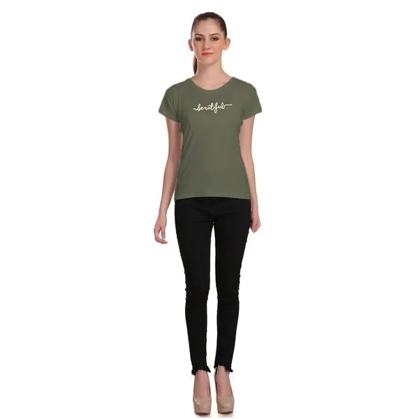 Olive_Cotton_Beautiful_Graphic_Printed_T-Shirt_For_Women