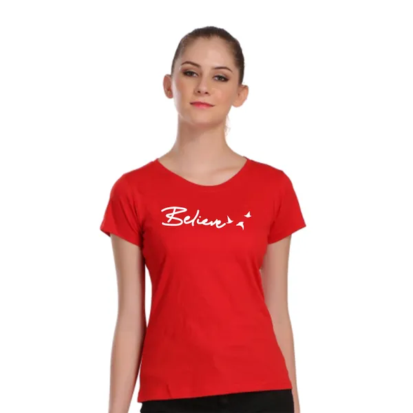 Red_Cotton_Believe_Graphic_Printed_T-Shirt_For_Women