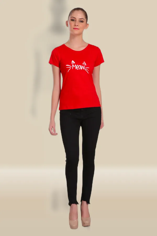 Red_Cotton_Meow_Graphic_Printed_T-Shirt_For_Women