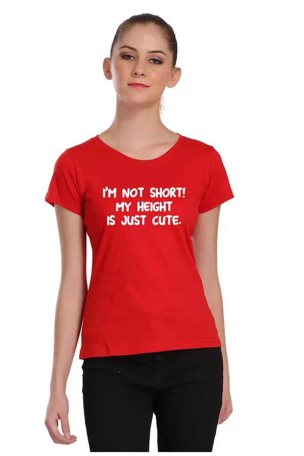 Red_Cotton_Short_But_Cute_Graphic_Printed_T-Shirt_For_Women