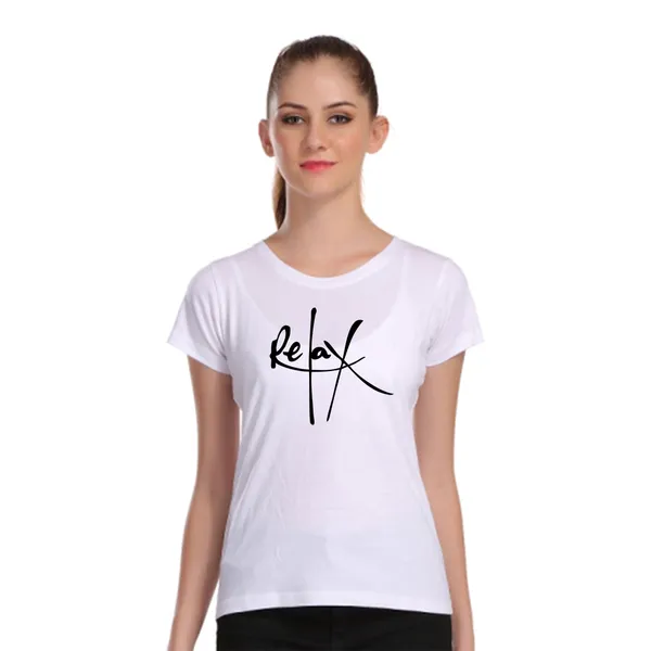 White_Cotton_Relax_Graphic_Printed_T-Shirt_For_Women
