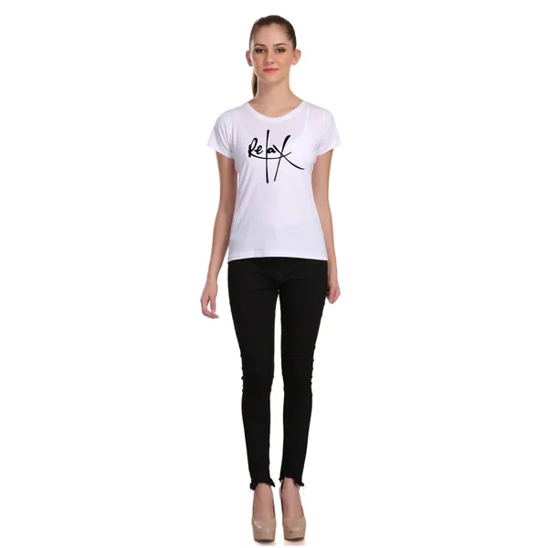 White_Cotton_Relax_Graphic_Printed_T-Shirt_For_Women