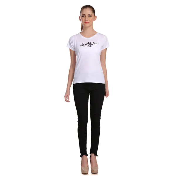 White_Cotton_Beautiful_Graphic_Printed_T-Shirt_For_Women