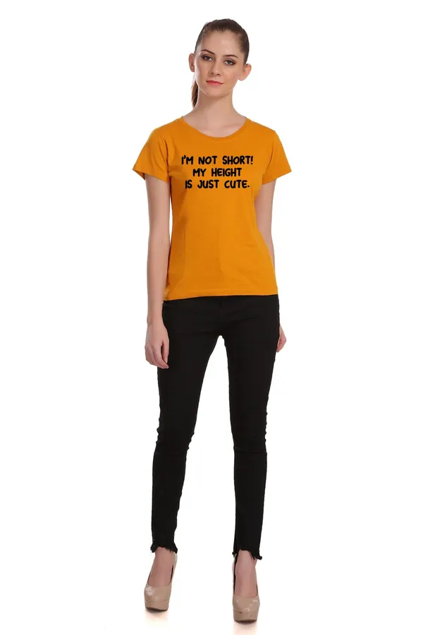 Yellow_Cotton_Short_But_Cute_Graphic_Printed_T-Shirt_For_Women