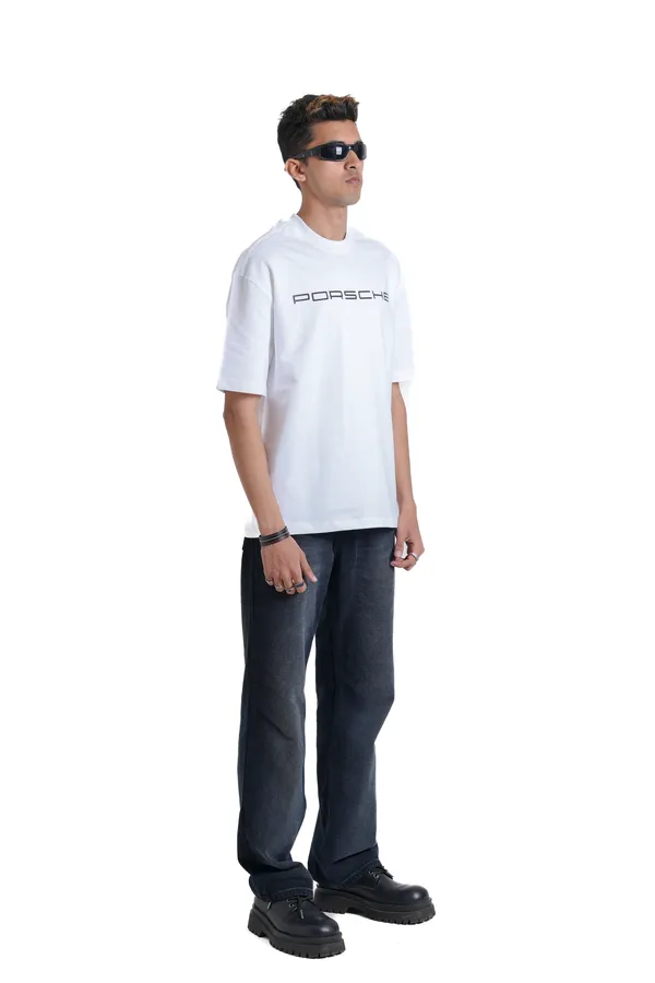 911_Carrera_S_Blueprint_Oversized_Premium_T-shirts_For_Unisex