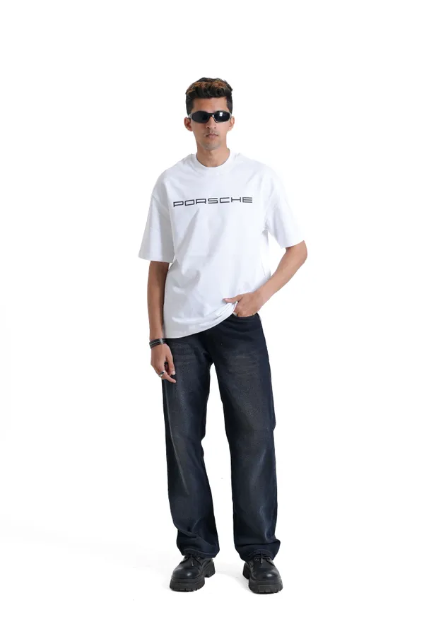911_Carrera_S_Blueprint_Oversized_Premium_T-shirts_For_Unisex