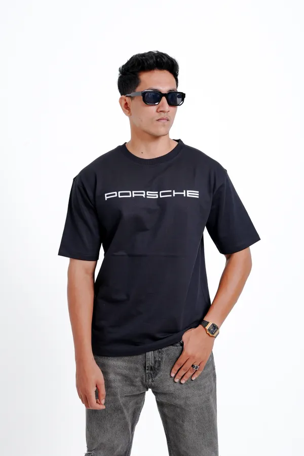 911_Carrera_S_Blueprint_Oversized_Premium_T-shirts_For_Unisex