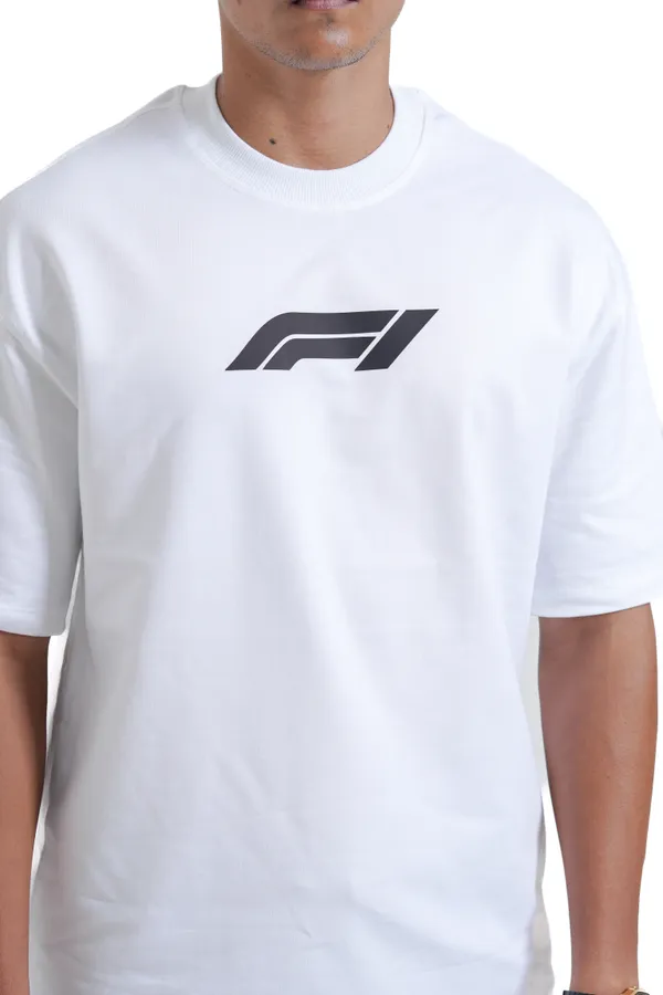 Checo_Pérez_F1_Racing_Blueprint_Oversized_Premium_T-shirt_For_Unisex