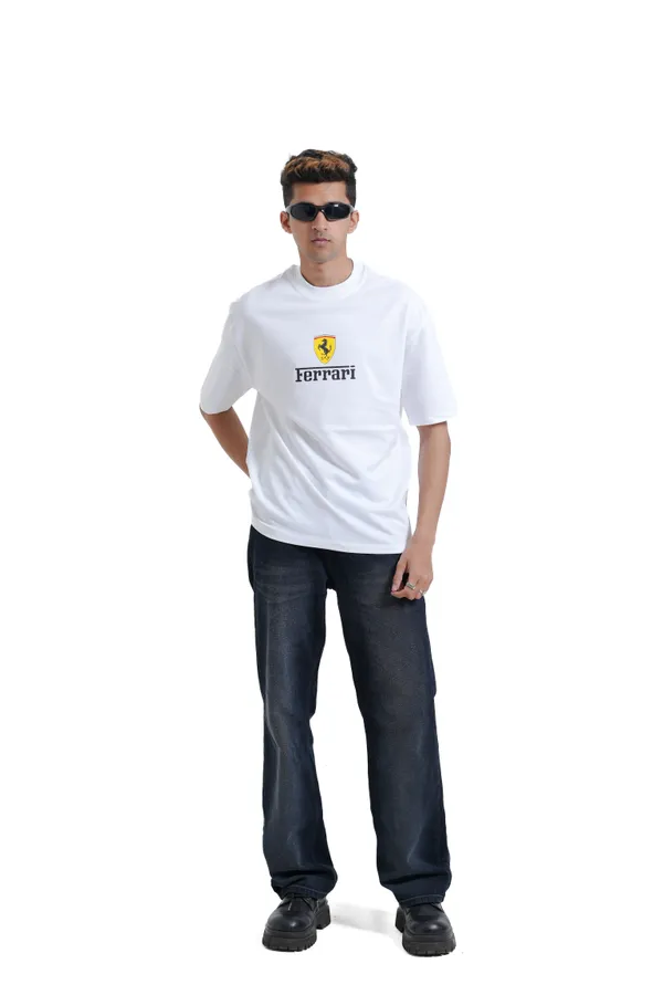 Charles_Leclerc_F1_Racing_Oversized_Premium_T-shirt_For_Unisex