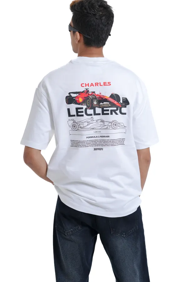 Charles_Leclerc_F1_Racing_Oversized_Premium_T-shirt_For_Unisex