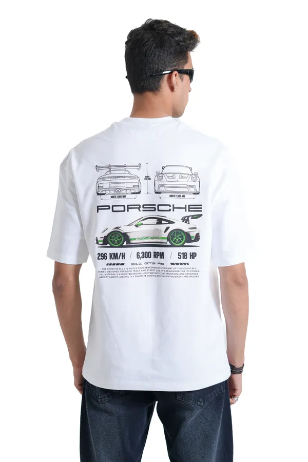GT3_RS_Performance_Blueprint_Oversized_Premium_T-shirts_For_Unisex