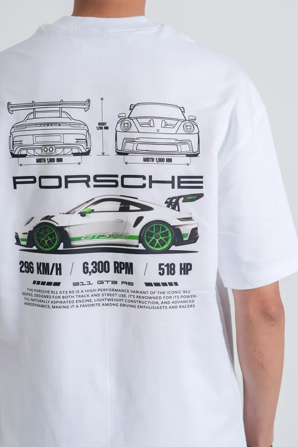 GT3_RS_Performance_Blueprint_Oversized_Premium_T-shirts_For_Unisex