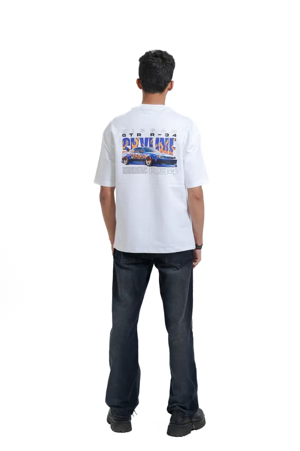 R34_Skyline_Flame_Edition_Oversized_Premium_T-shirt_For_Unisex