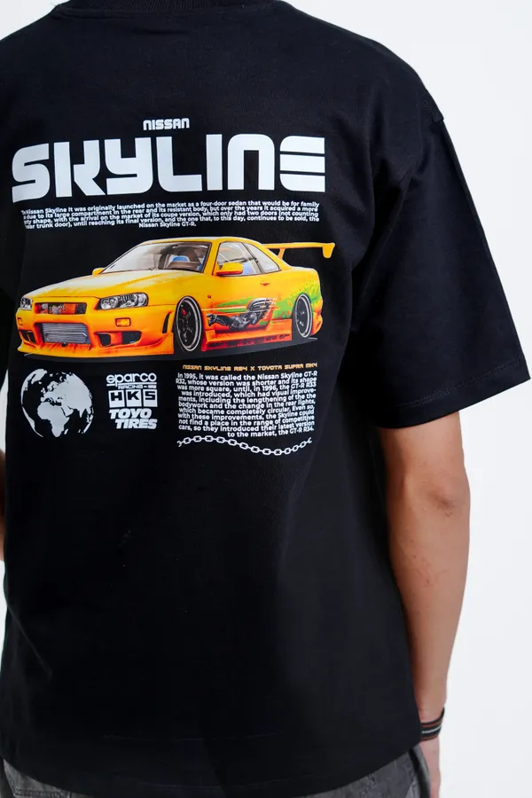 Skyline_R34_Street_Racing_Oversized_Premium_T-shirts_For_Unisex
