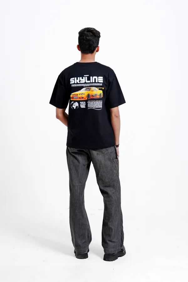 Skyline_R34_Street_Racing_Oversized_Premium_T-shirts_For_Unisex