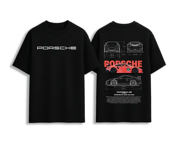 GT3_RS_Blueprint_Oversized_Premium_T-shirt_For_Unisex