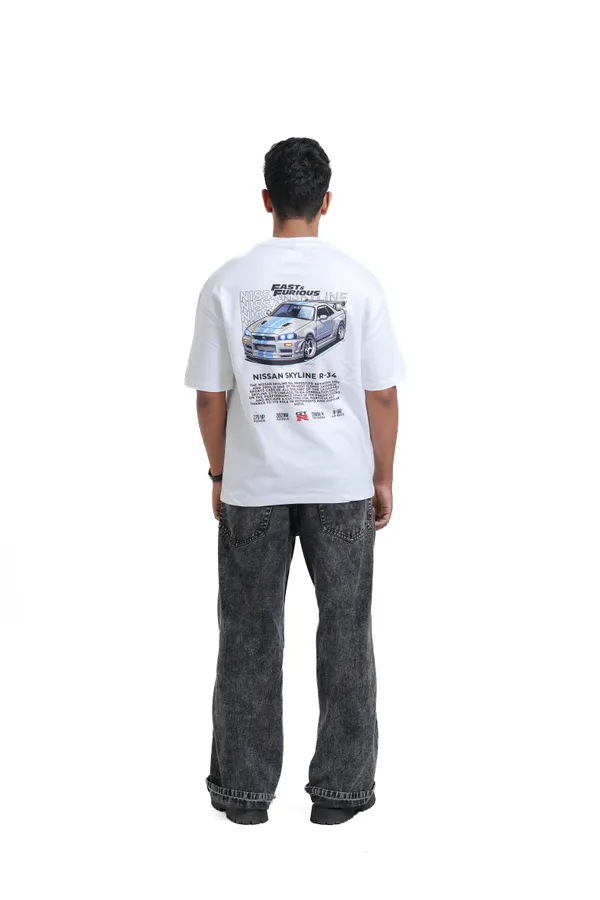 R34_Turbo_Drift_Oversized_Premium_T-shirt_For_Unisex
