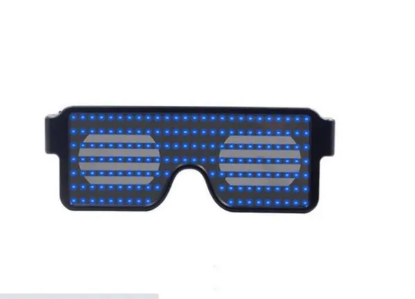 Display_Quick_Flash_Led_Party_Glasses_USB_Charging_Luminous_Glasses_Party_Decorations_Toy