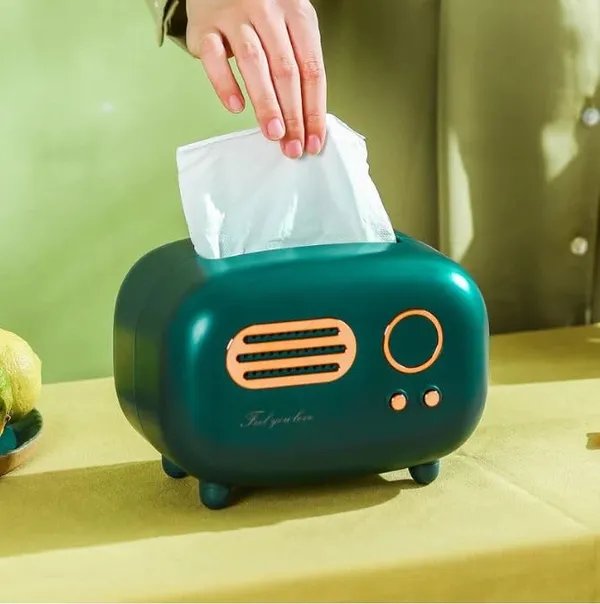 Retro_Radio_Model_Tissue_Box_Desktop_Paper_Holder_Vintage_Dispenser_Storage_Napkin_Case_Organizer.