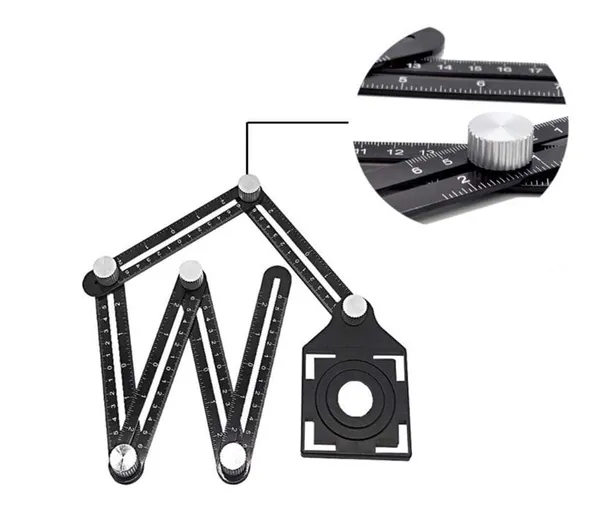 Adjustable_Ceramic_Tile_Hole_Locator_6_Folding_Multiple_Angle_Ruler_Drill_Guide_Locator_Openings_-_Metal.