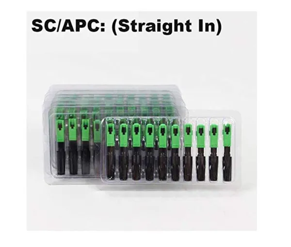 10Pcs_≤0.3dB_8802-TLC/3_60mm_SC_APC_ZF_Single-Mode_FTTH_Fiber_Optic_SM_Fast_Connector_SC/APC_Quick-Connector