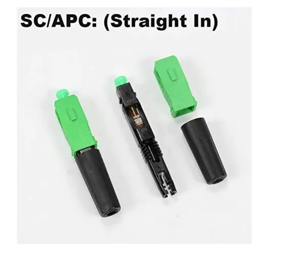 10Pcs_≤0.3dB_8802-TLC/3_60mm_SC_APC_ZF_Single-Mode_FTTH_Fiber_Optic_SM_Fast_Connector_SC/APC_Quick-Connector