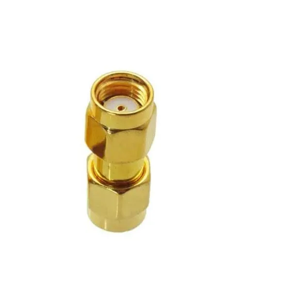 SMA_Male_to_RP_SMA_Male_Adaptor_RF_Connector_Straight_for_FPV_RC_Drone_+_H17:K17