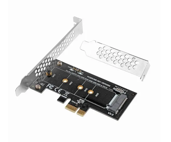 PCI-E_3.0_x1_to_M_2_NVMe_M_Key_Slot_Converter_Adapter_with_Low_Profile_Bracket_for_Sam-Sung_PM961,_960EVO,_SM961,_PM951_M2_SSD