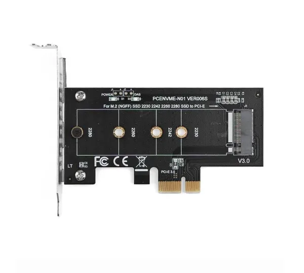 PCI-E_3.0_x1_to_M_2_NVMe_M_Key_Slot_Converter_Adapter_with_Low_Profile_Bracket_for_Sam-Sung_PM961,_960EVO,_SM961,_PM951_M2_SSD